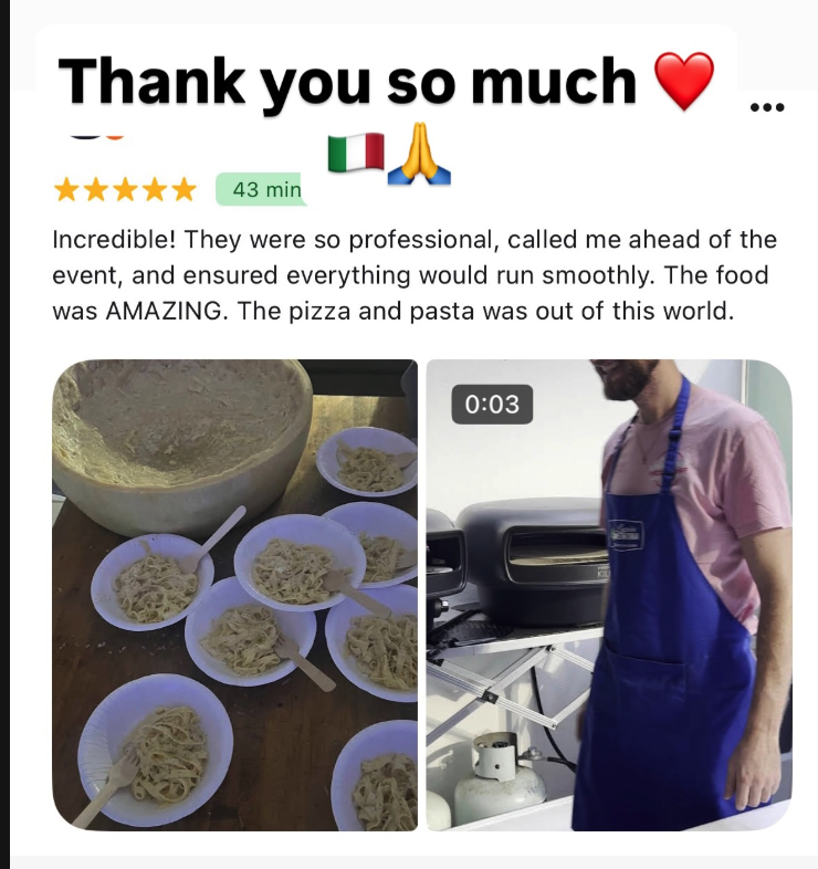 Recensione di un cliente Antimo Pizza Chef 4